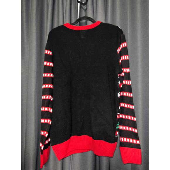 Ugly Christmas Sweater Xmas Size Large Nightmare - Picture 3 of 3